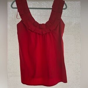 Zara Basics  100% cotton Red Tank Top